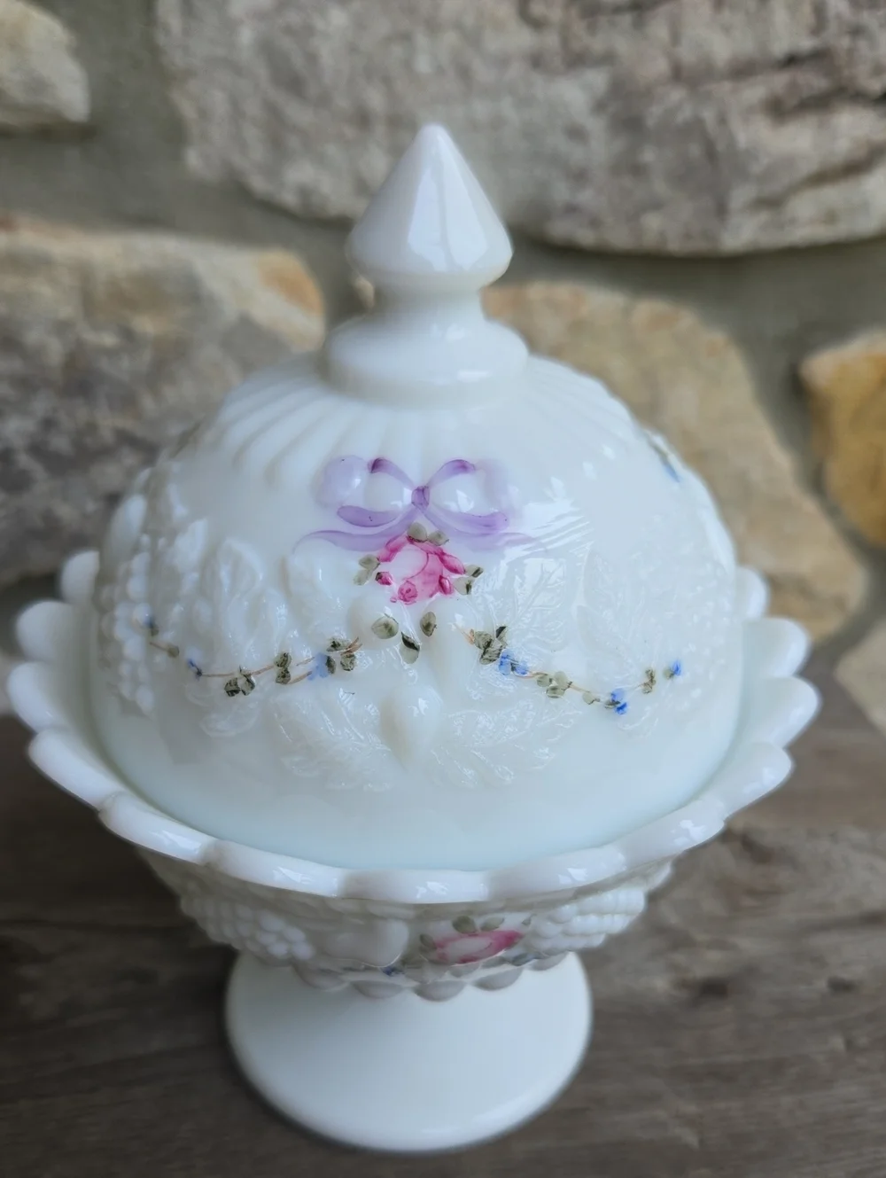 Westmoreland milk glass